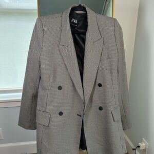 Zara Double Breasted Blazer